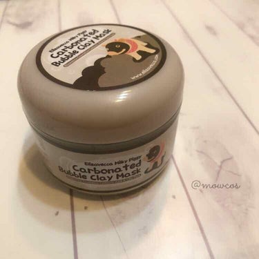 Elizavecca Carbonated Bubble Clay Maskのクチコミ「炭酸バブルクレイマスク🐷❍｡


エリザベッカという
韓国のブランドの
クレイマスクなのですが.....」（2枚目）