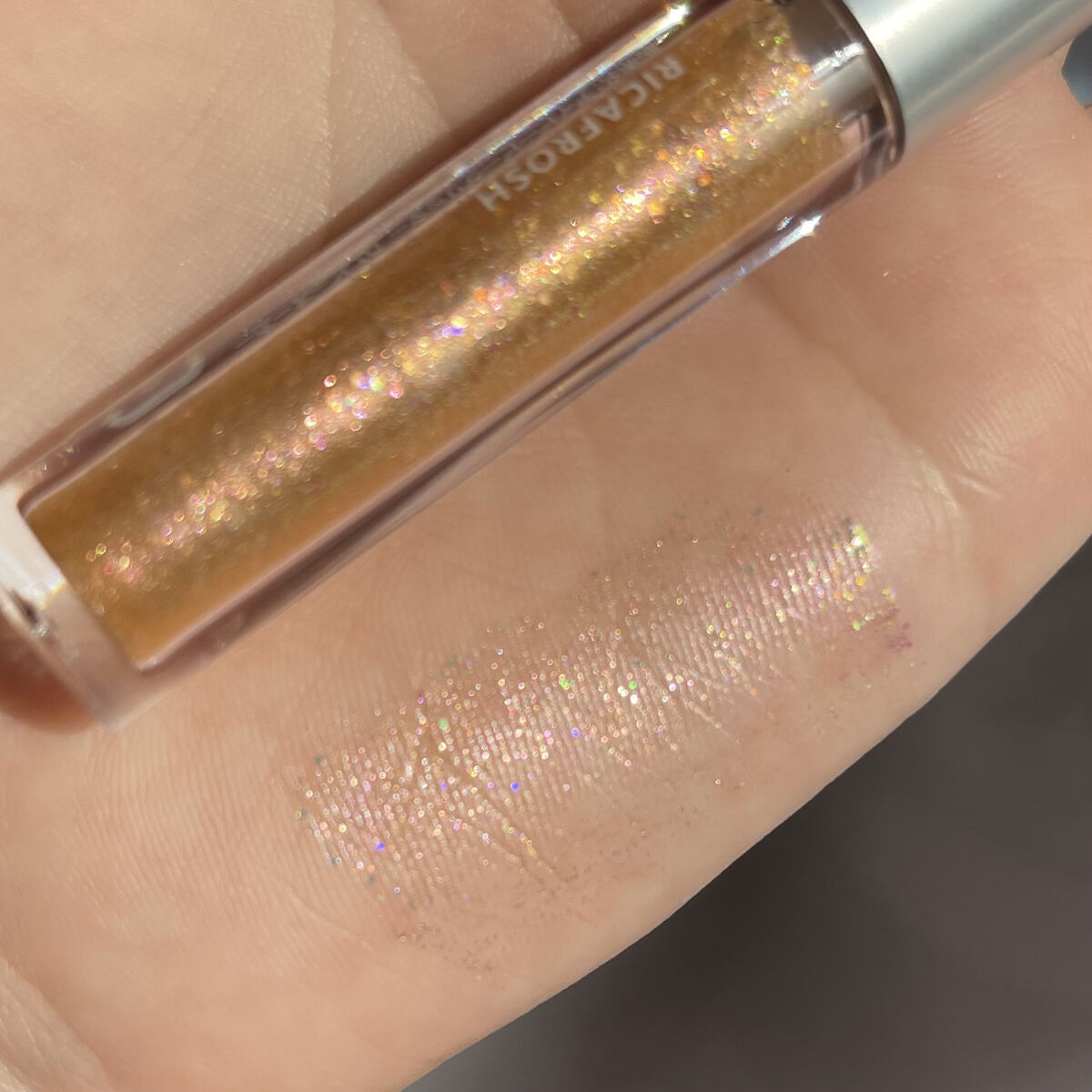 アイビービーグリッター/RICAFROSH/グリッターを使ったクチコミ（3枚目）