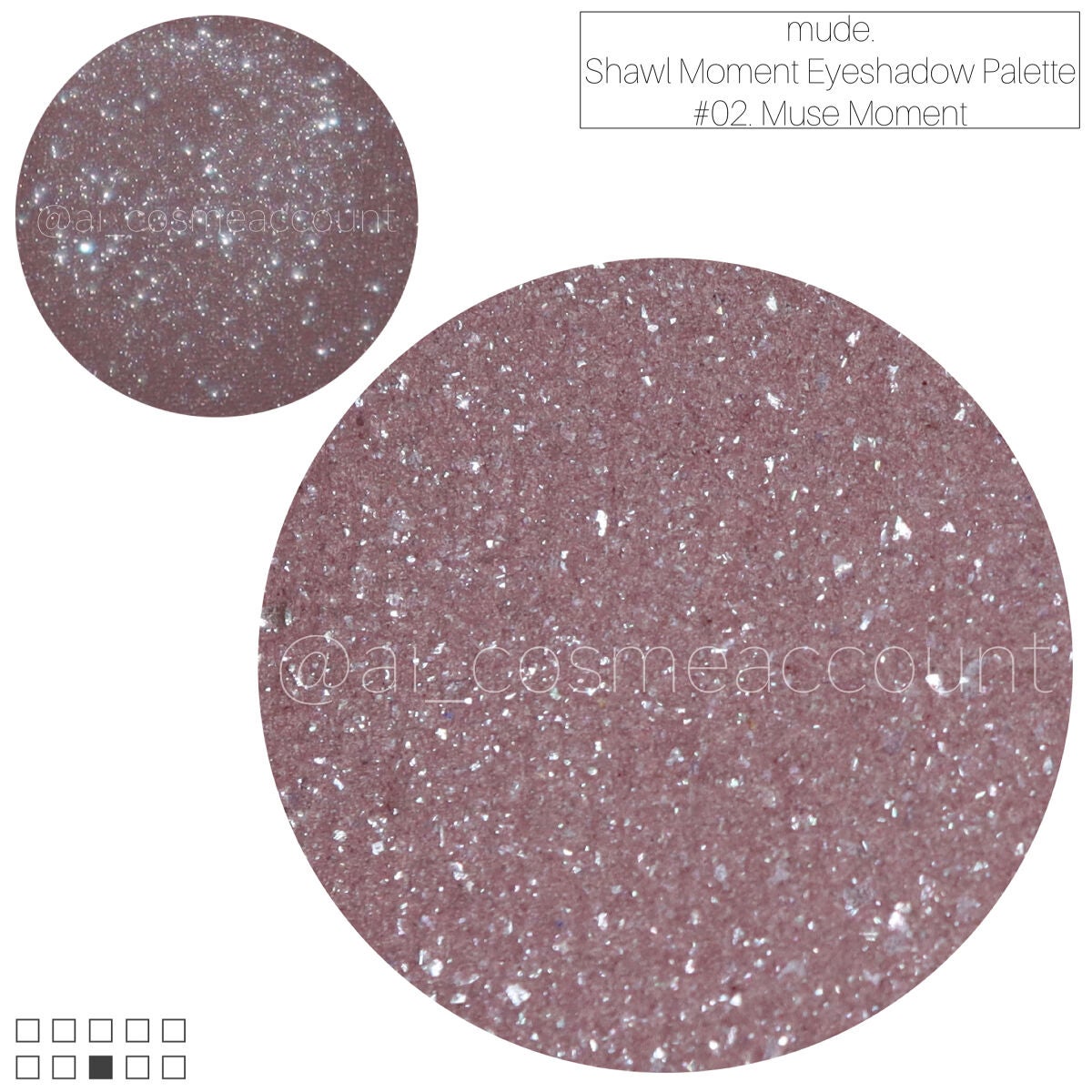 MDショールモーメント アイシャドウパレット/mude/アイシャドウパレットを使ったクチコミ(4枚目)