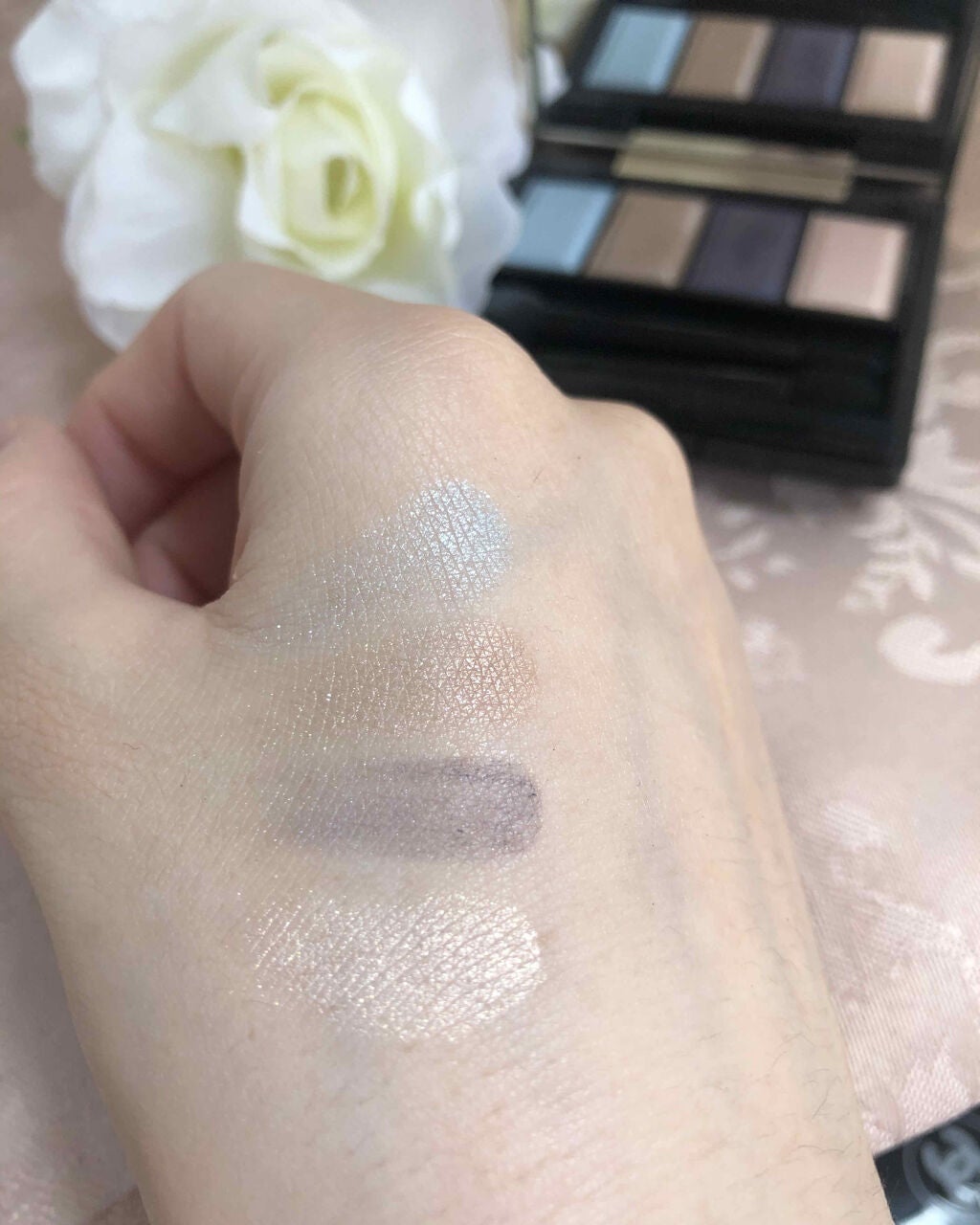 オンブルクルールクアドリn/クレ・ド・ポー ボーテ/アイシャドウパレットを使ったクチコミ(2枚目)