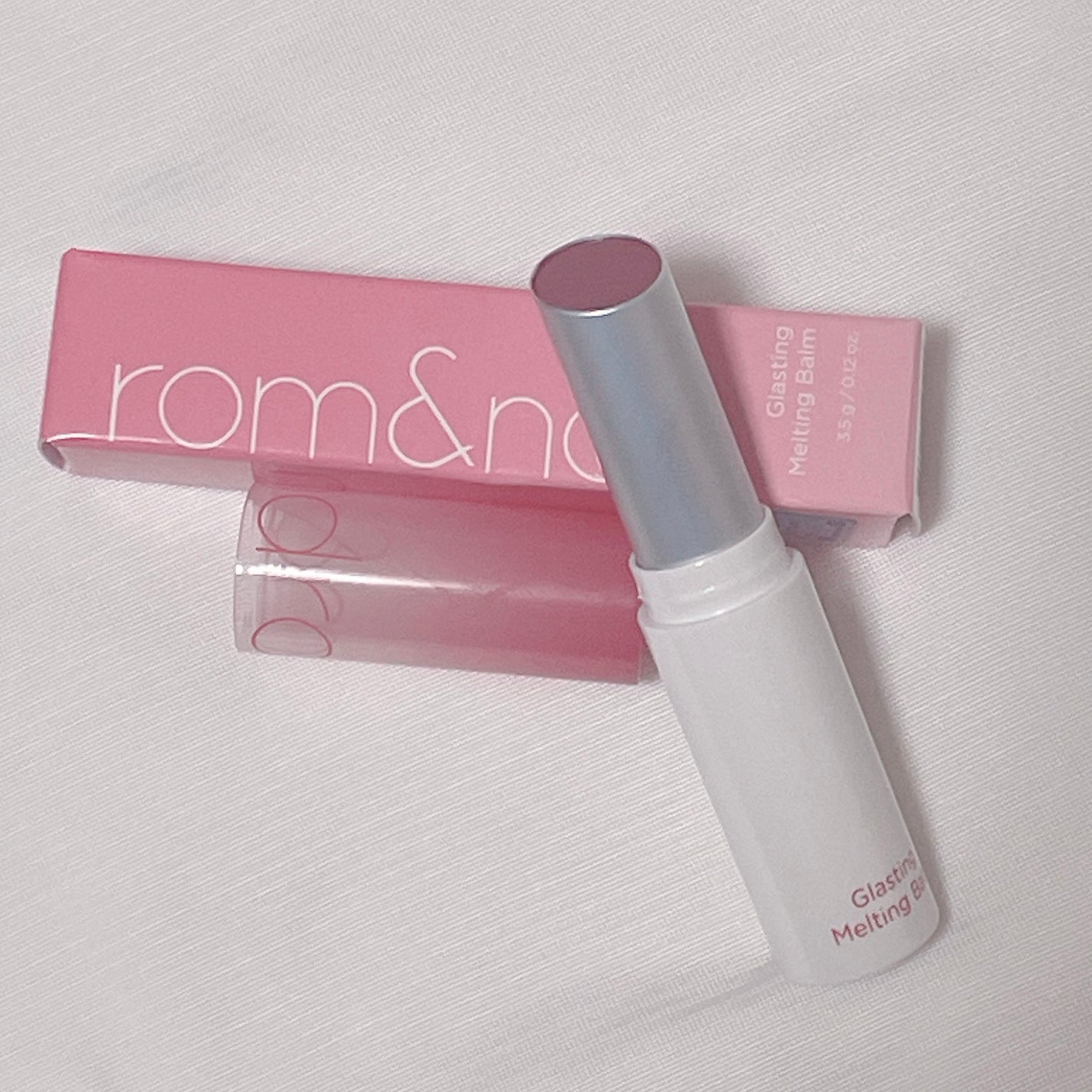 グラスティングメルティングバーム/rom&nd/リップバームを使ったクチコミ(2枚目)