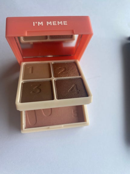 マルチキューブ/i’m meme/アイシャドウパレットを使ったクチコミ(4枚目)
