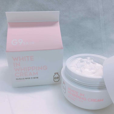 WHITE WHIPPING CREAM(ウユクリーム)/G9SKIN/化粧下地を使ったクチコミ（1枚目）