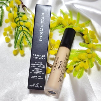 ベアプロ 16HR オールオーバー コンシーラー SPF25(PA+++)/bareMinerals/リキッドコンシーラーを使ったクチコミ(1枚目)