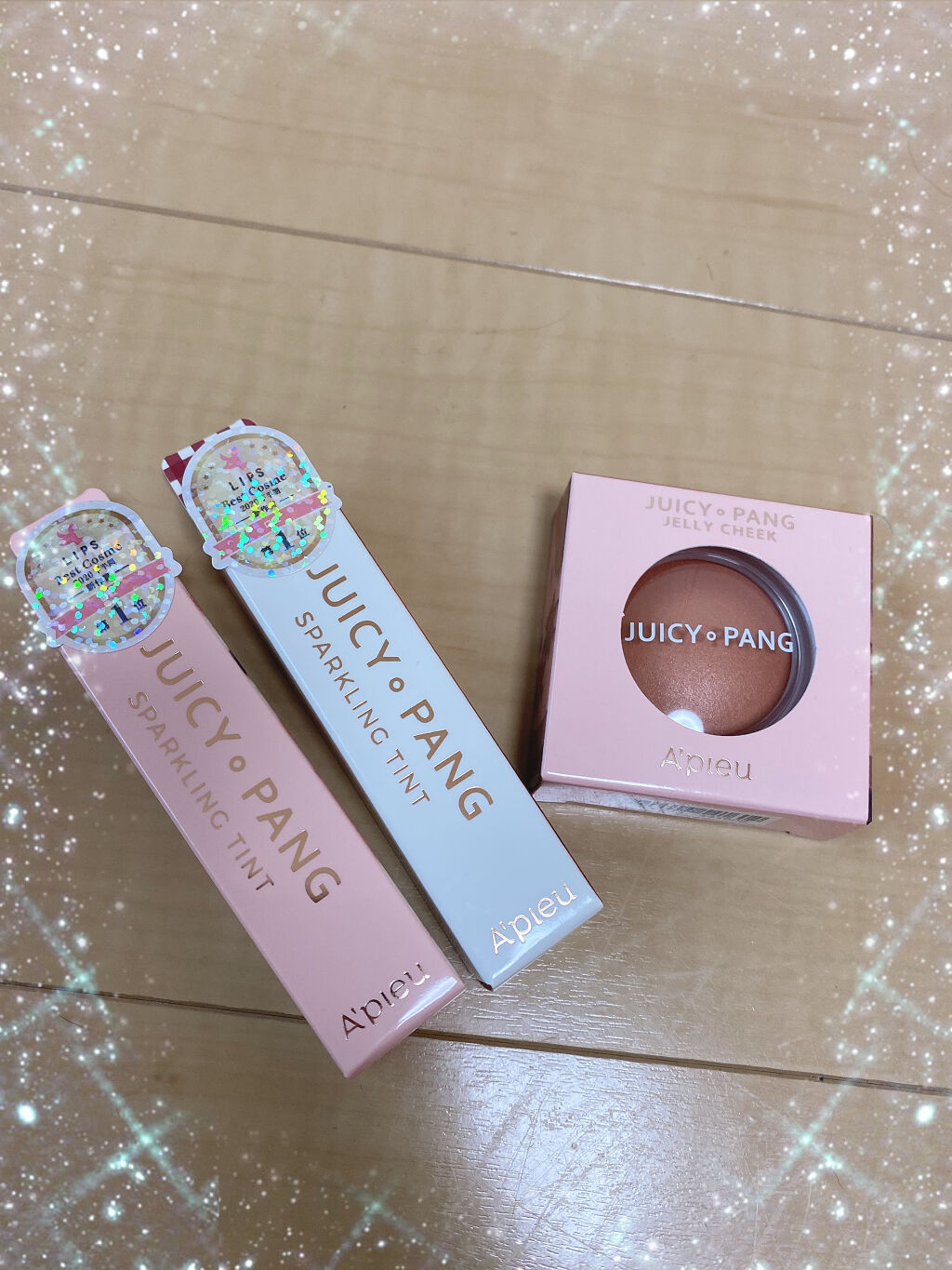 アピュー ジューシーパン スパークリングティント/A’pieu/口紅を使ったクチコミ（2枚目）