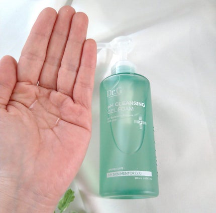 弱酸性クレンジングジェルフォーム/Dr.G/洗顔フォームを使ったクチコミ(2枚目)