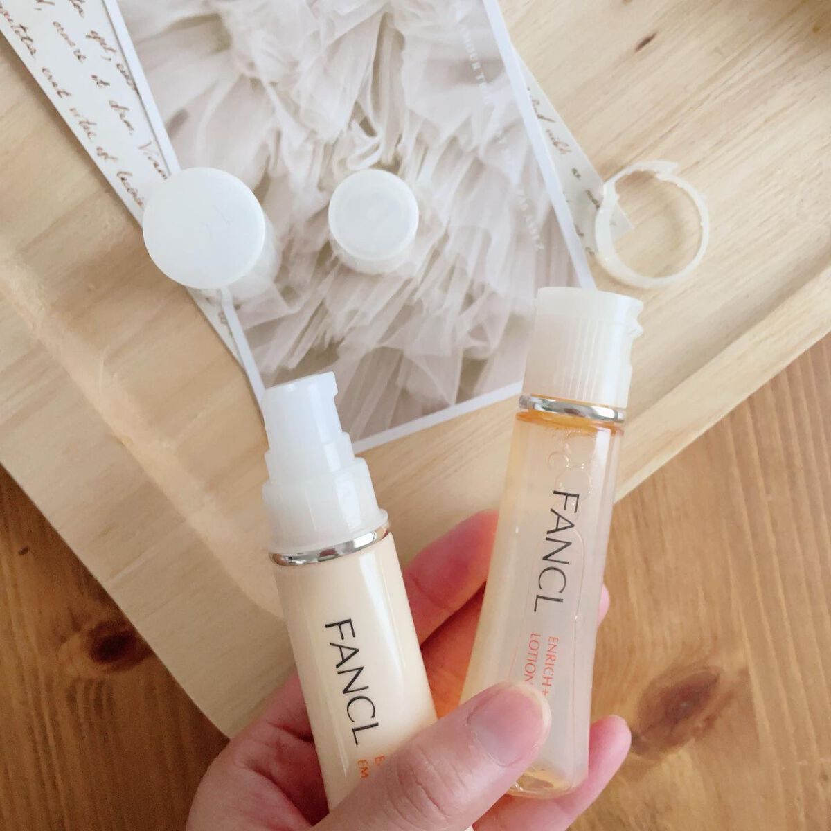 エンリッチプラス 化粧液Ⅱ しっとり ＜医薬部外品＞/ファンケル/化粧水を使ったクチコミ（2枚目）