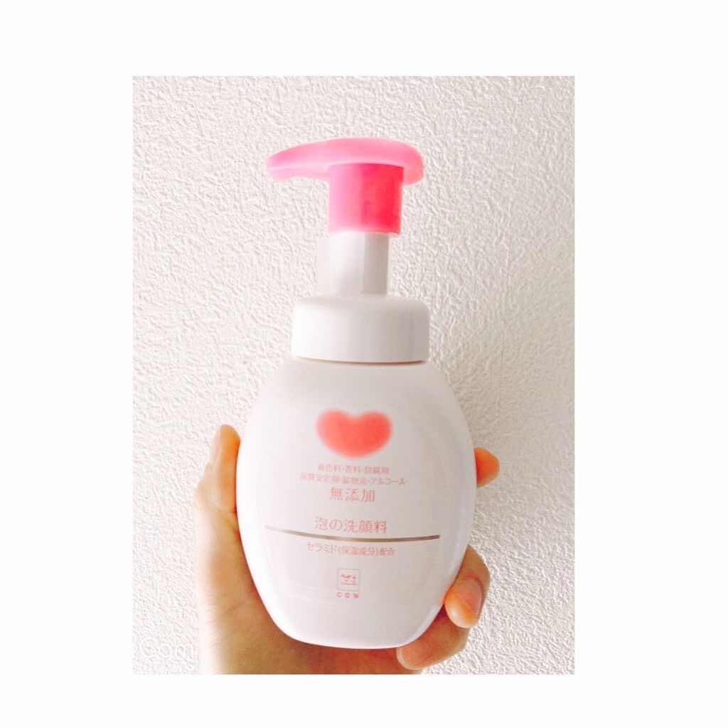 泡の洗顔料/カウブランド無添加/泡洗顔を使ったクチコミ（1枚目）