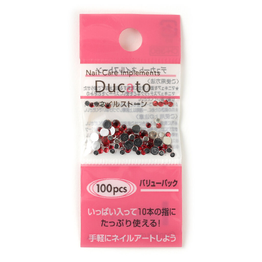 ネイルストーン レッド