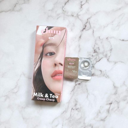 chuuLENS Milk&Tea 1day/chuu LENS/ワンデー(1DAY)カラコンを使ったクチコミ(2枚目)