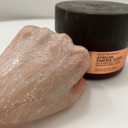 アフリカン ソフトニングボディスクラブ/THE BODY SHOP/ボディスクラブを使ったクチコミ(7枚目)