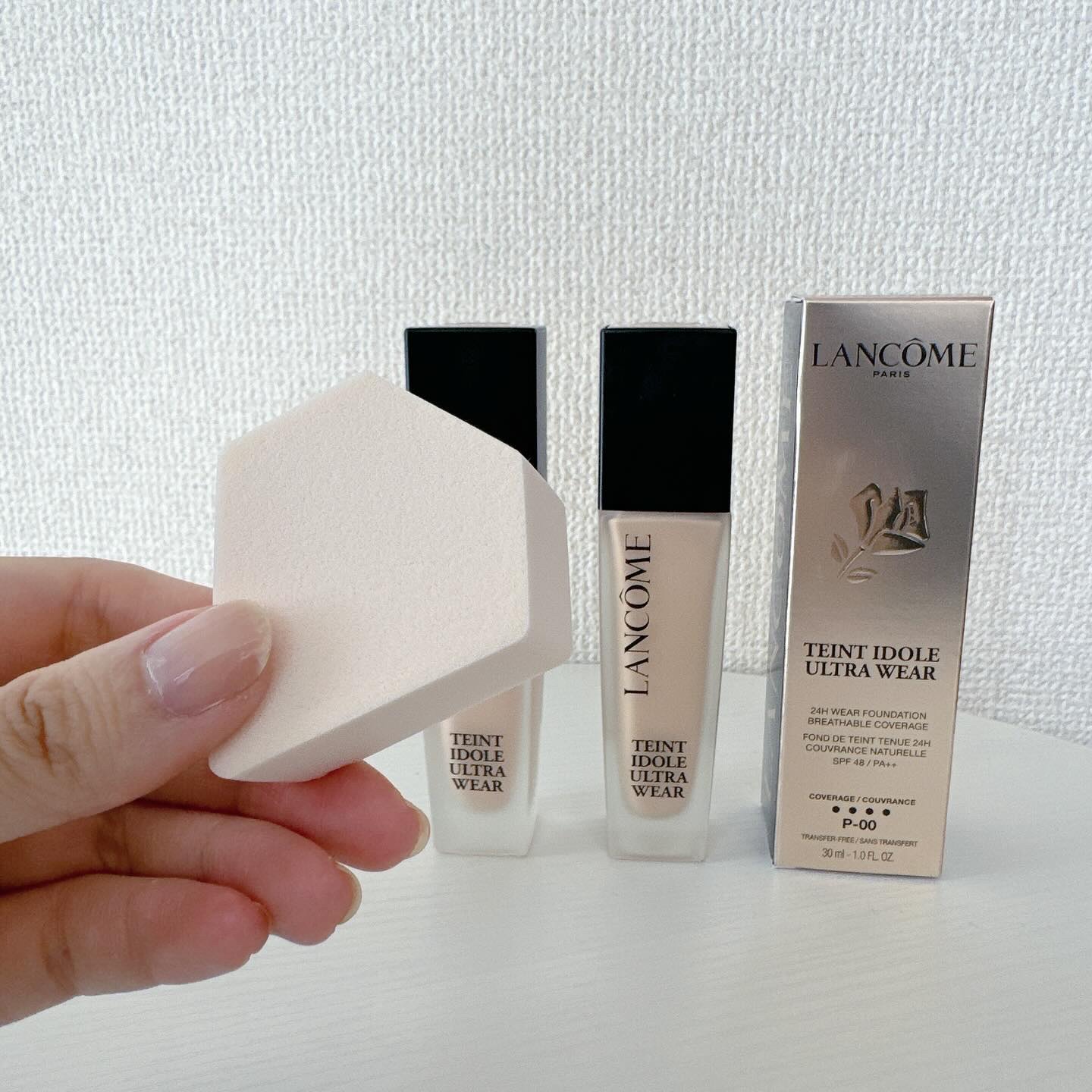 タンイドル ウルトラ ウェア リキッド N P-00/LANCOME/リキッドファンデーションを使ったクチコミ（3枚目）