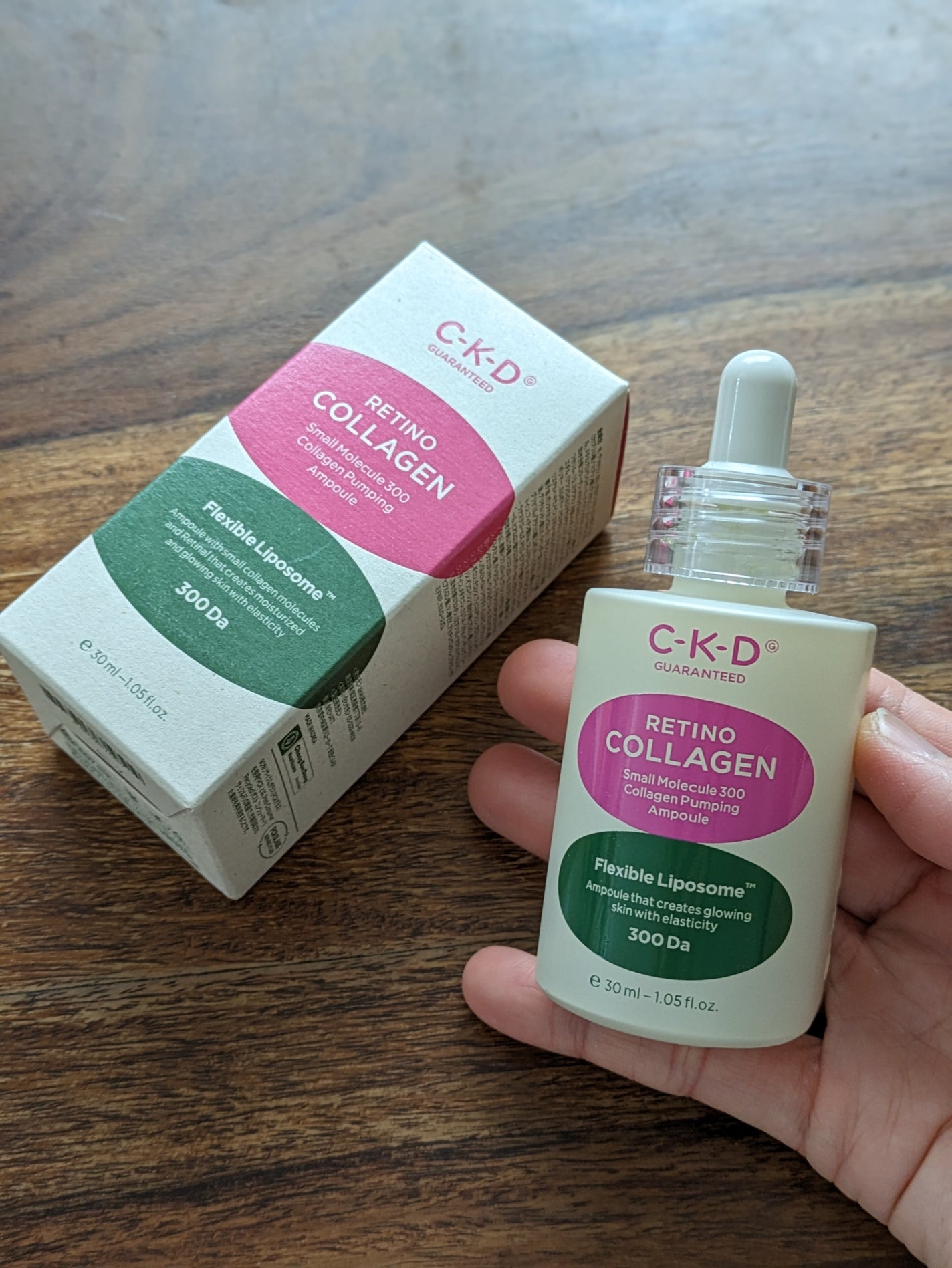 レチノコラーゲン低分子300パンピングアンプル/CKD/美容液を使ったクチコミ(1枚目)