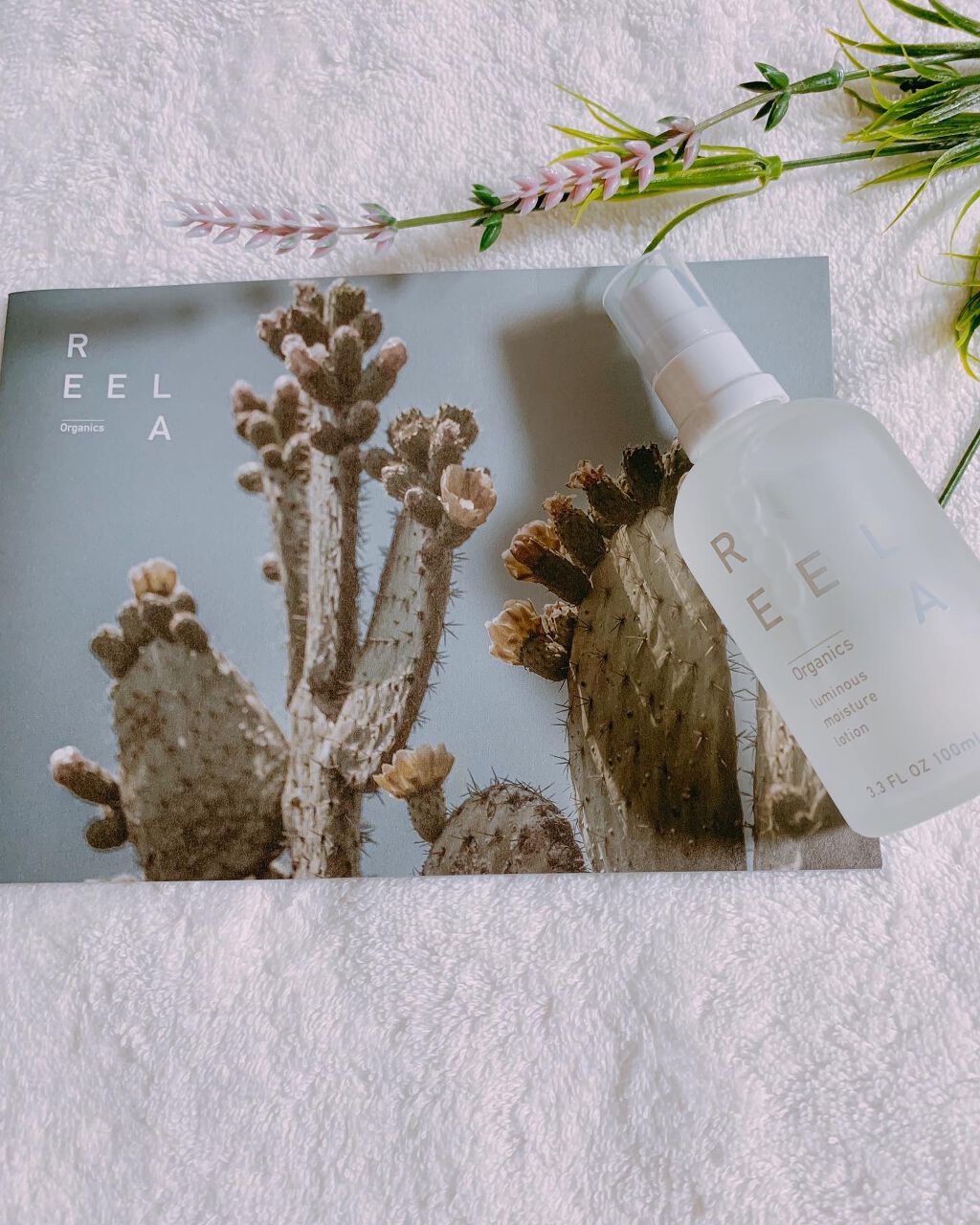 ルミナスモイスチャー ローション/REELA Organics/化粧水を使ったクチコミ（2枚目）