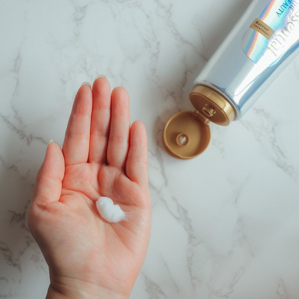 髪のキメ美容バリアトリートメント/エッセンシャル/洗い流すヘアトリートメントを使ったクチコミ（3枚目）