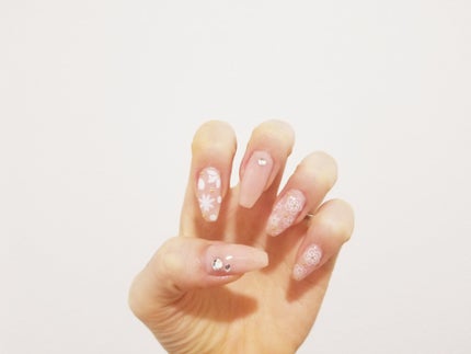 ジェルネイル(ライト対応)/セリア/ジェルネイルを使ったクチコミ(2枚目)