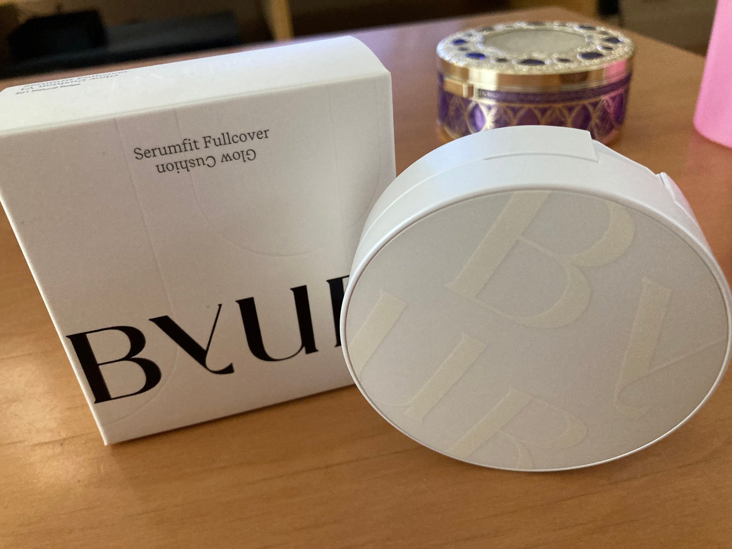 セラムフィット フルカバー グロークッション/ByUR/クッションファンデーションを使ったクチコミ(1枚目)