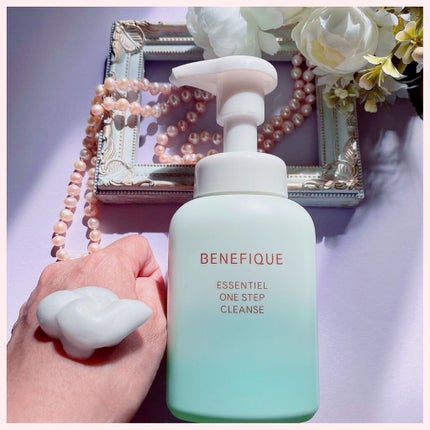 エッセンシャル ワンステップクレンズ/BENEFIQUE/泡洗顔を使ったクチコミ(2枚目)