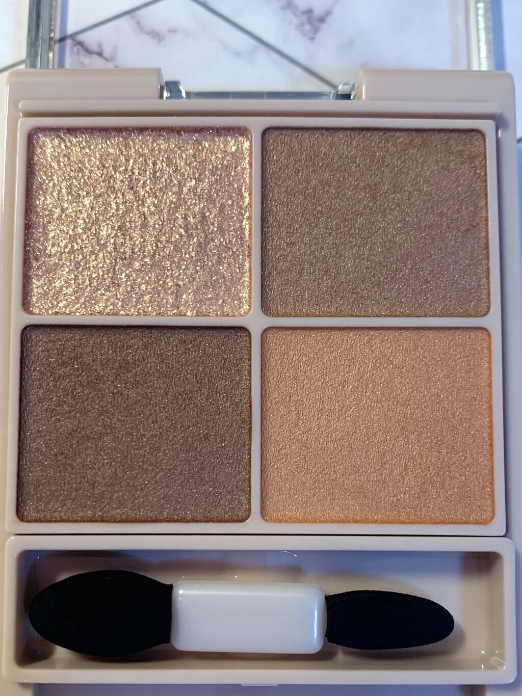 シルキースフレアイズ（マットタイプ）/キャンメイク/アイシャドウパレットを使ったクチコミ（2枚目）