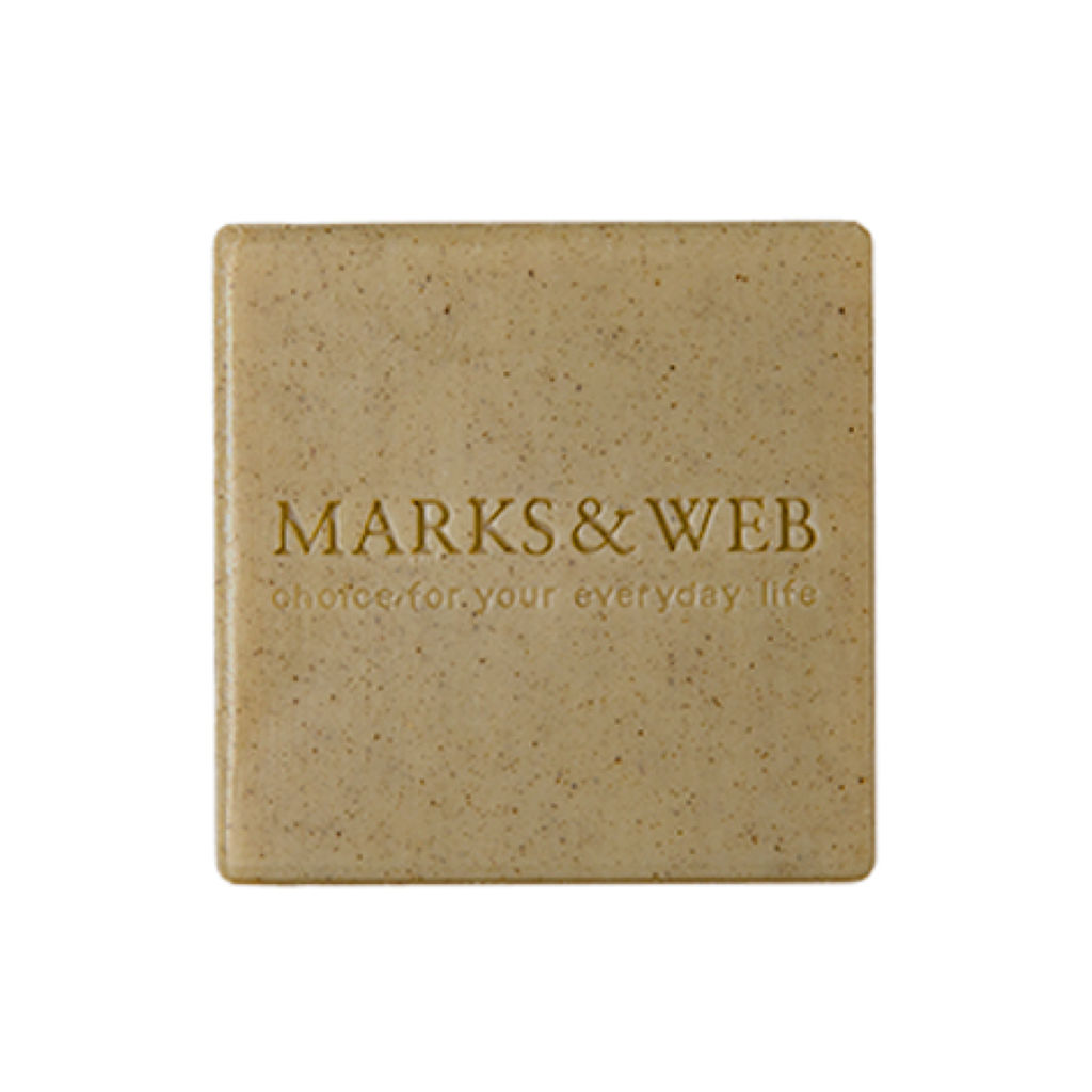 モイスチャーフェイスソープ ペパーミント/月見草 / MARKS&WEB