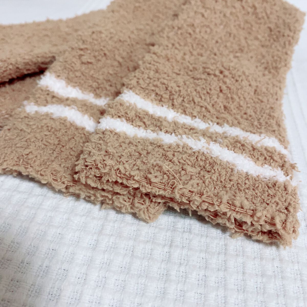 疲労回復レッグウォーマー/3COINS/ボディグッズを使ったクチコミ（3枚目）