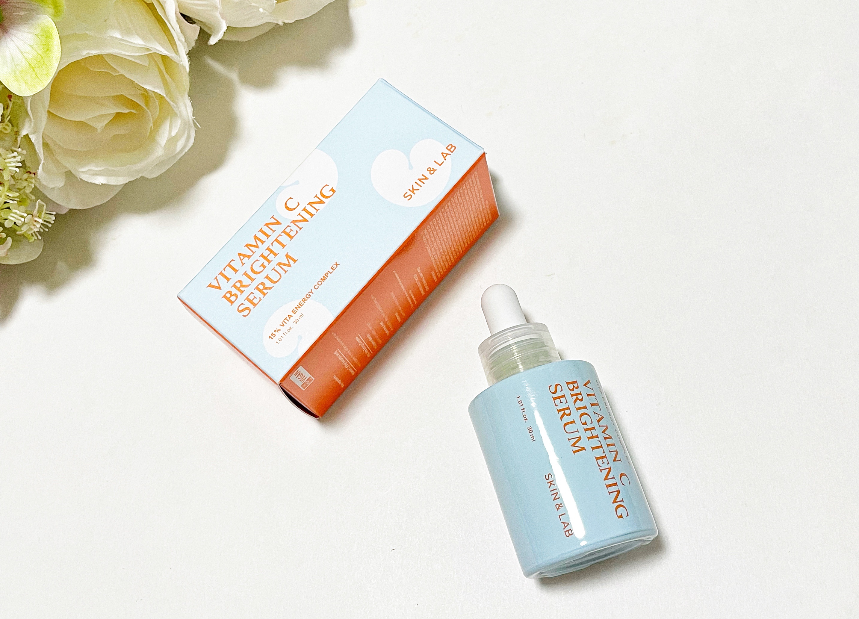 ビタミンCブライトニングセラム /SKIN&LAB/美容液を使ったクチコミ（1枚目）