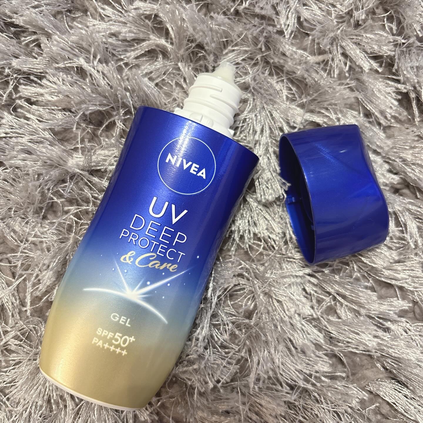 ニベアUV ディープ プロテクト＆ケア ジェル/ニベア/日焼け止めジェルを使ったクチコミ（2枚目）