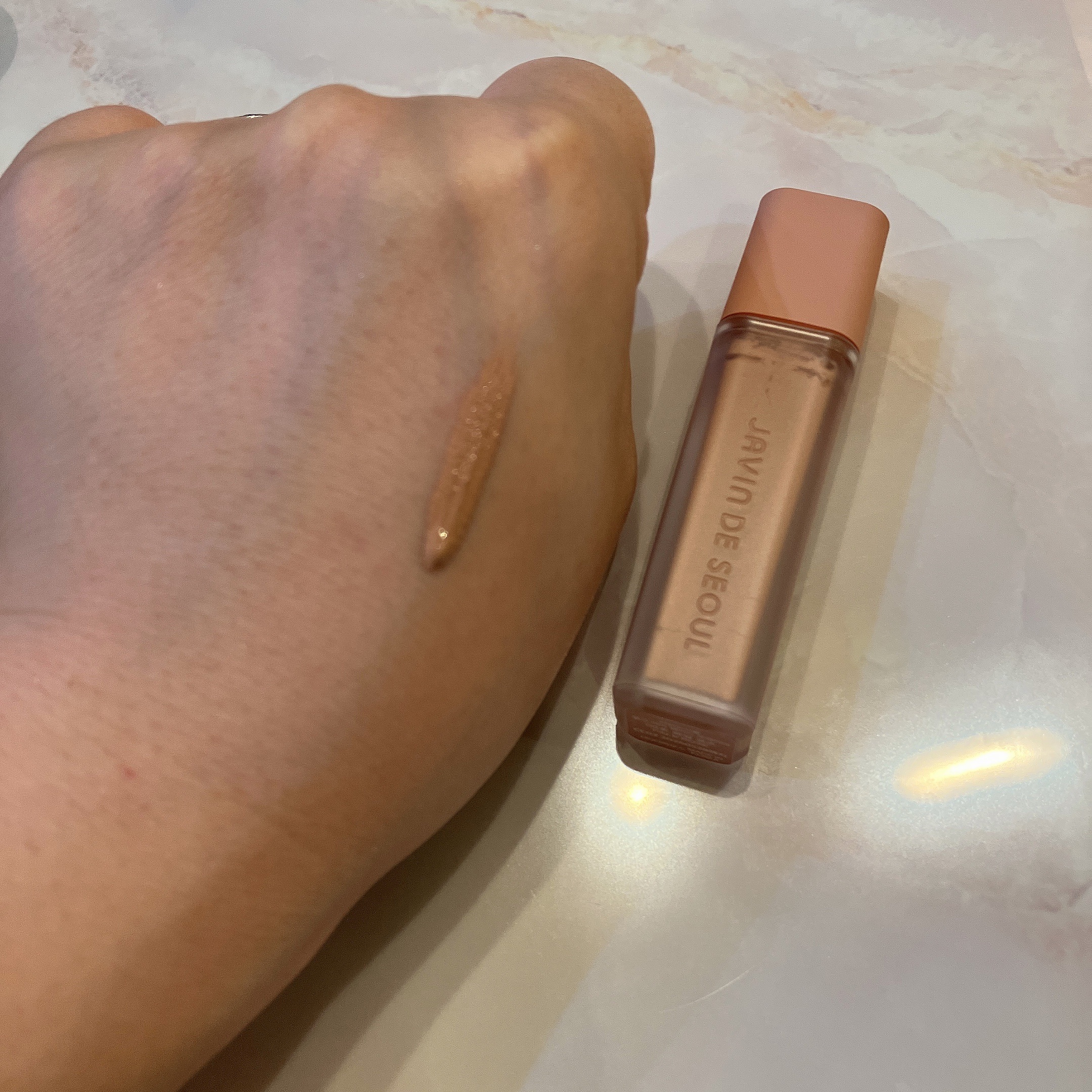 ウインク アイ シェード プライマー/Javin De Seoul/リキッドアイシャドウを使ったクチコミ（2枚目）