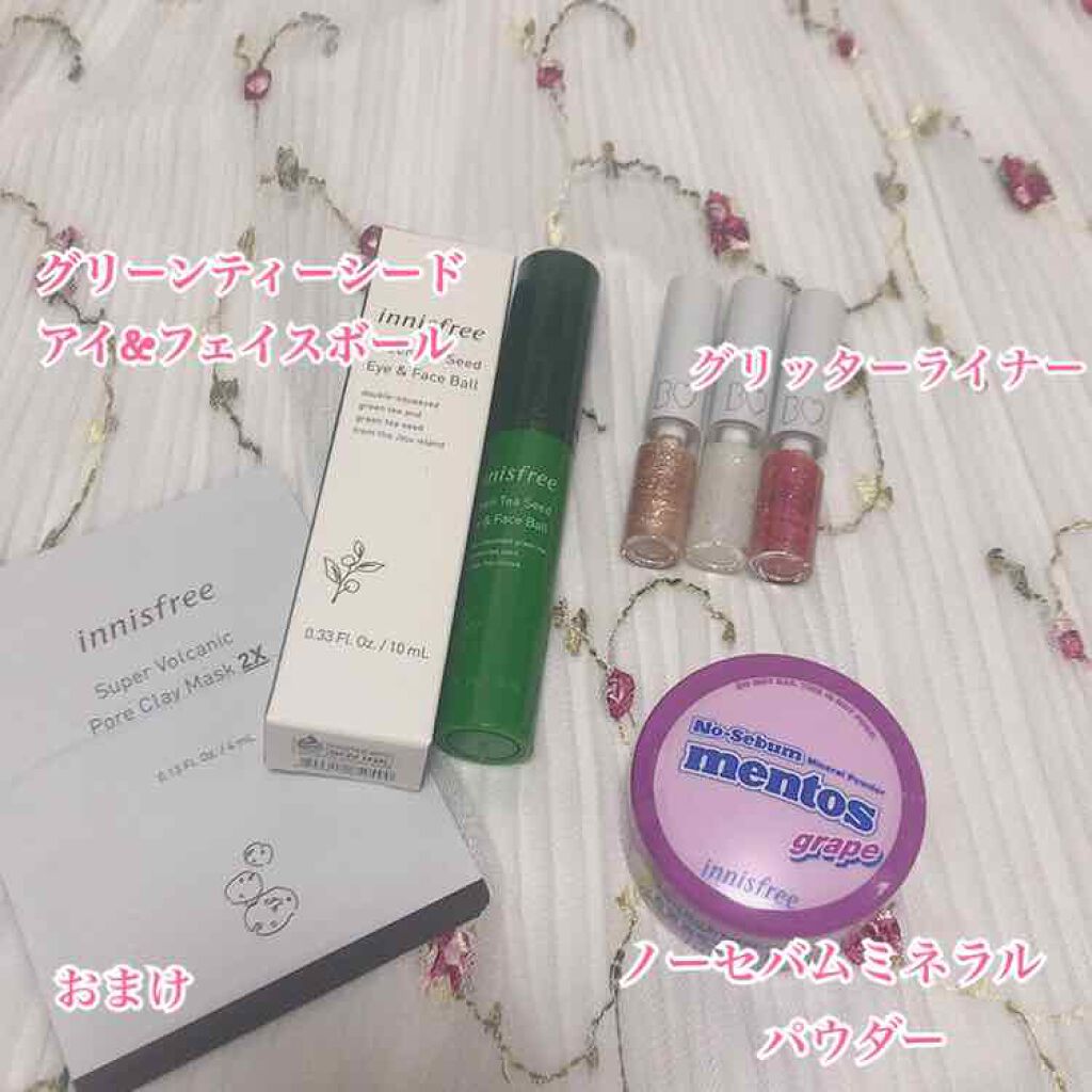 ノーセバム ミネラルパウダー LTD20/innisfree/ルースパウダーを使ったクチコミ（2枚目）