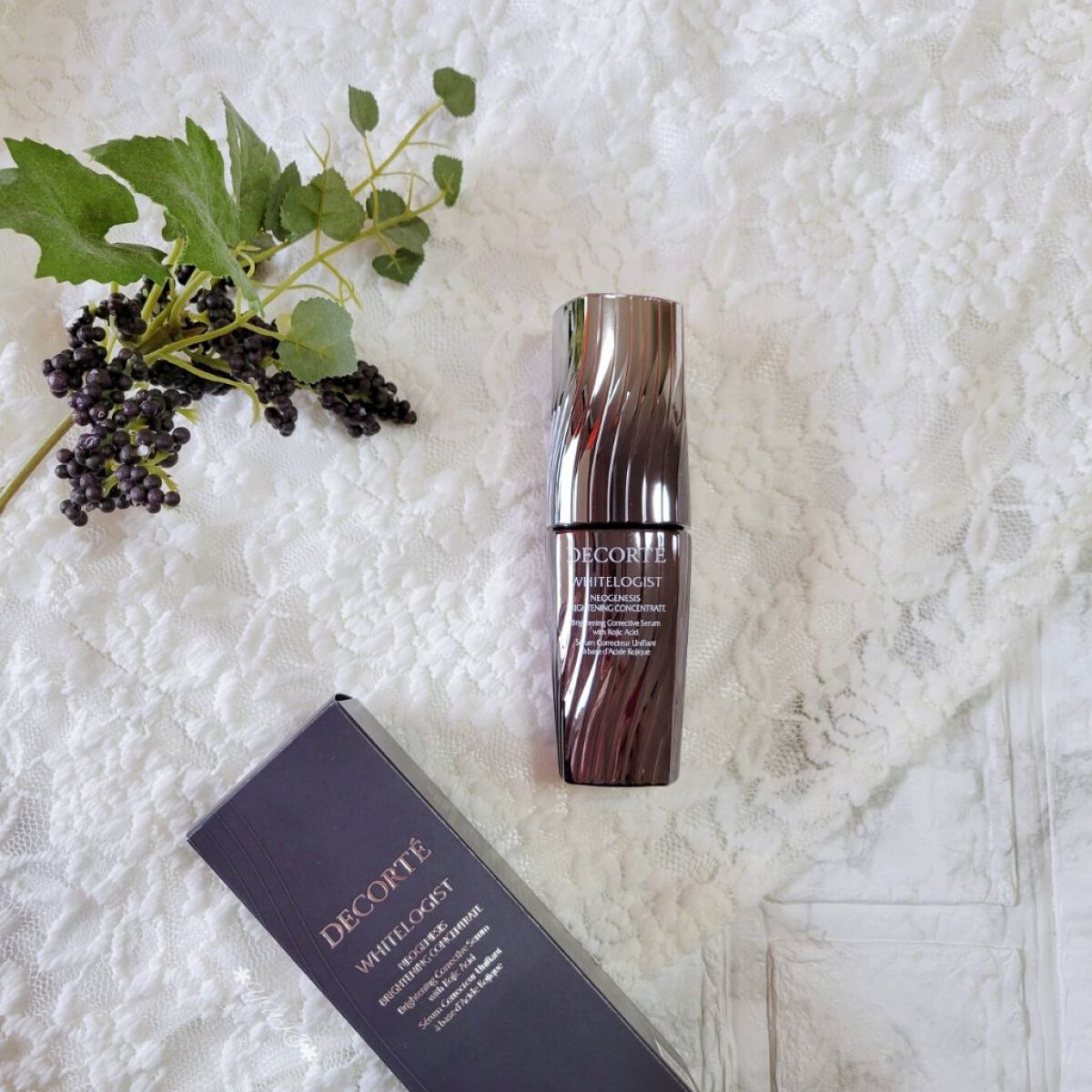 ホワイトロジスト　ネオジェネシス　ブライトニング コンセントレイト 40ml/DECORTÉ/美容液を使ったクチコミ（1枚目）