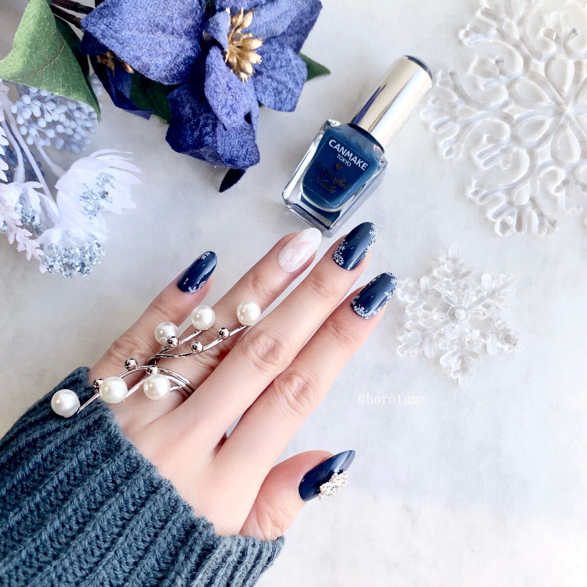 カラフルネイルズ/キャンメイク/マニキュアを使ったクチコミ(6枚目)