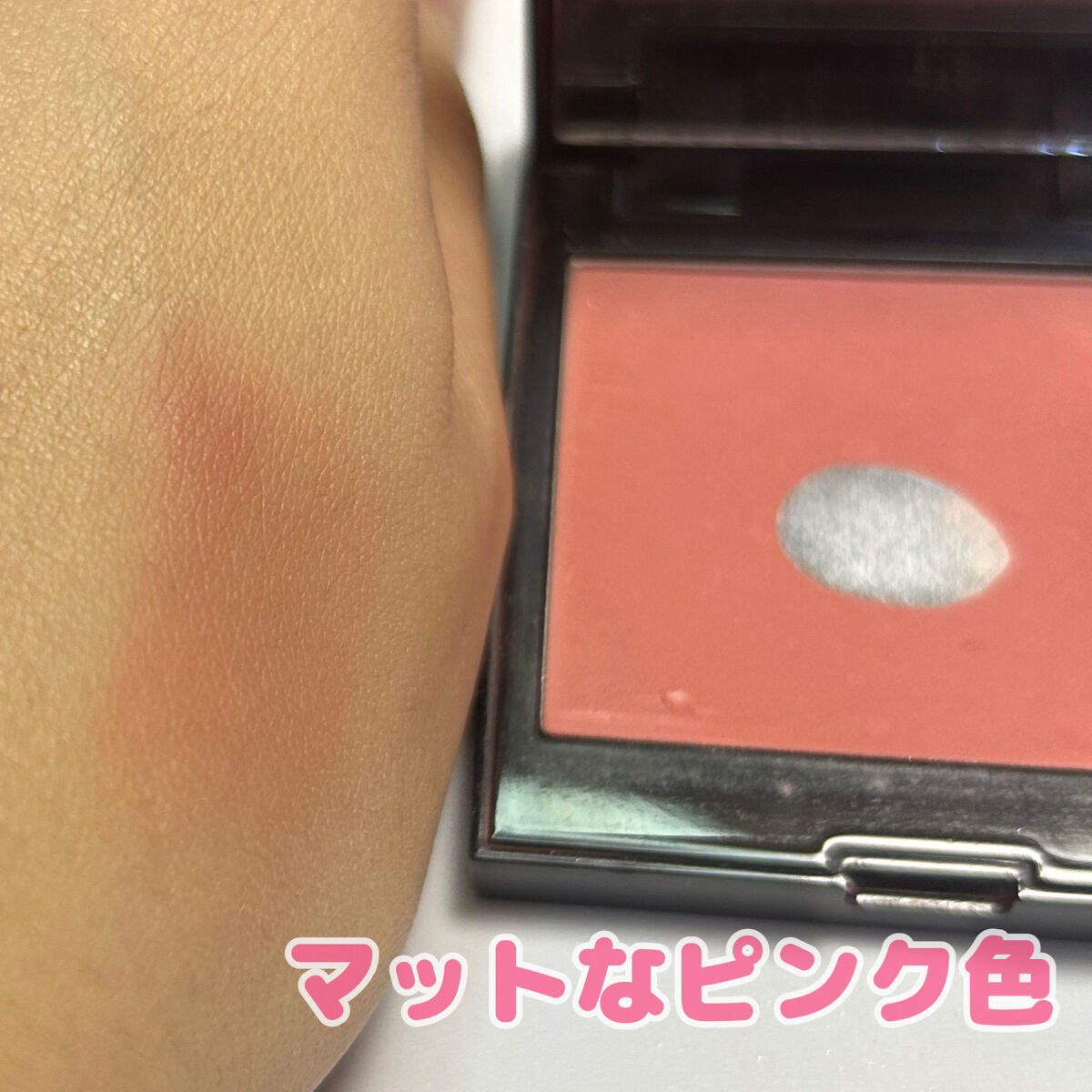 ブラッシュ カラー インフュージョン 02 ローズ/ローラ メルシエ/パウダーチークを使ったクチコミ（2枚目）