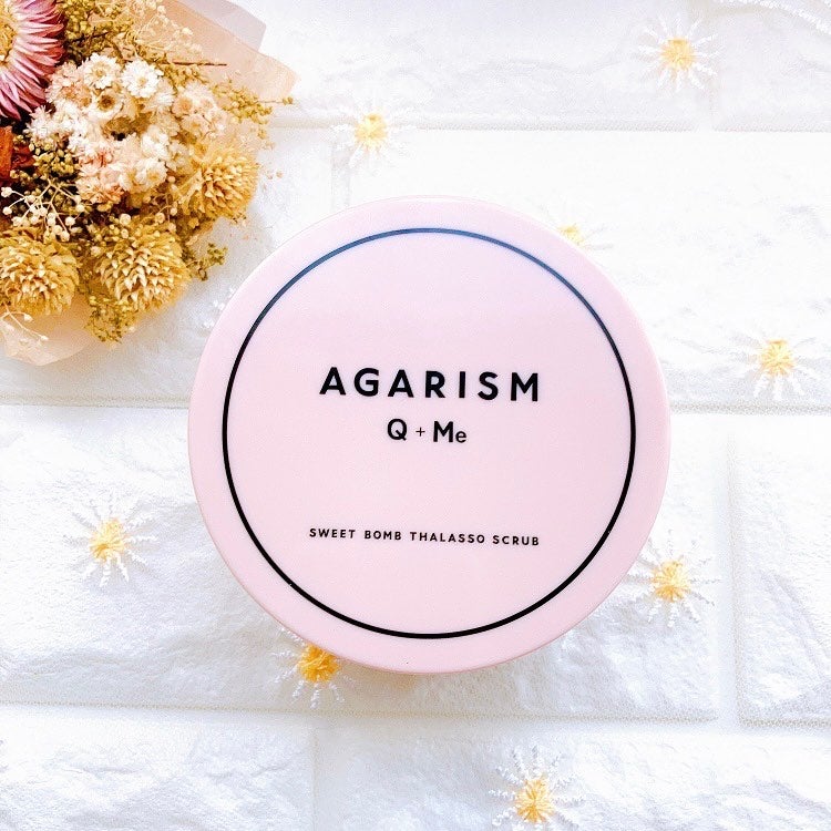 Q+Me スウィート ボム タラソ スクラブ/AGARISM/バスト・ヒップケアを使ったクチコミ(5枚目)
