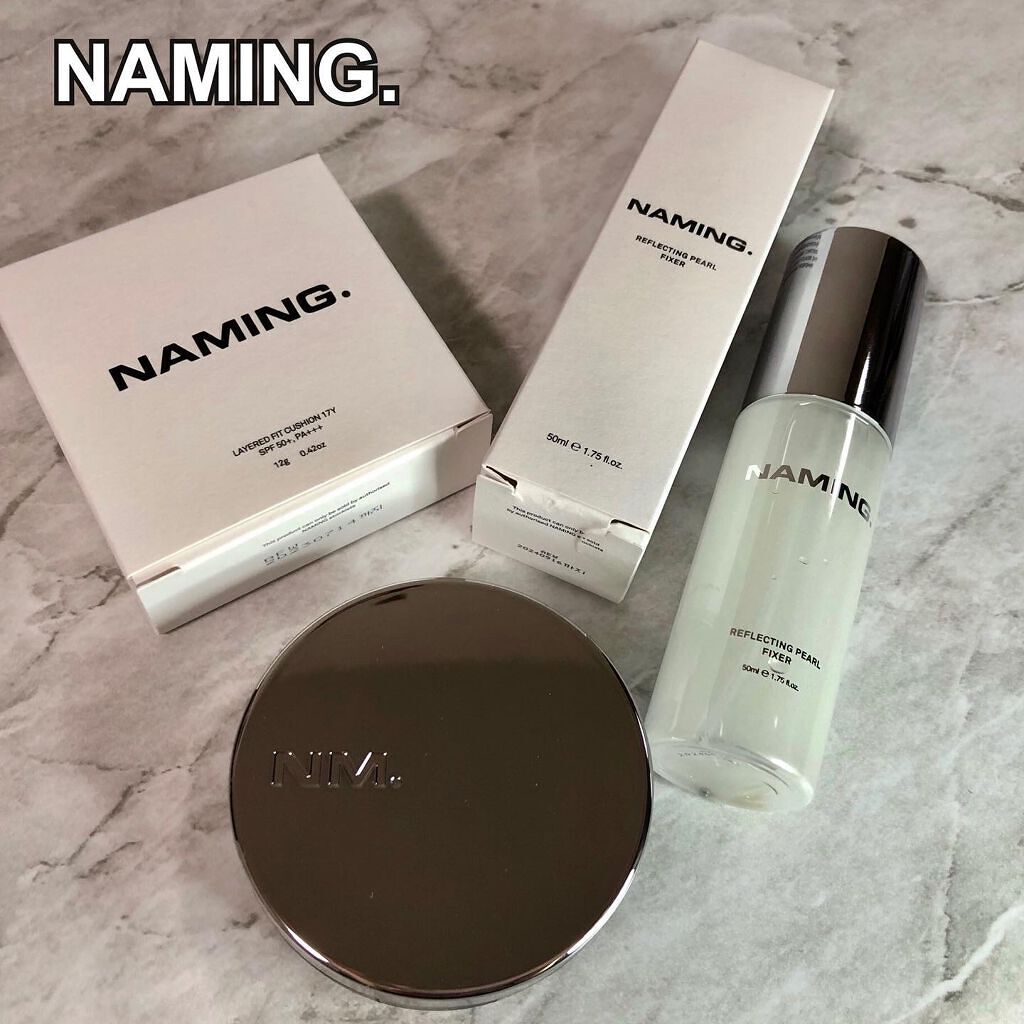 リフレクティングパールフィクサー/NAMING./フィックスミストを使ったクチコミ（1枚目）