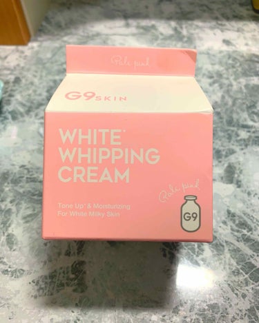 WHITE WHIPPING CREAM(ウユクリーム)/G9SKIN/化粧下地を使ったクチコミ（1枚目）