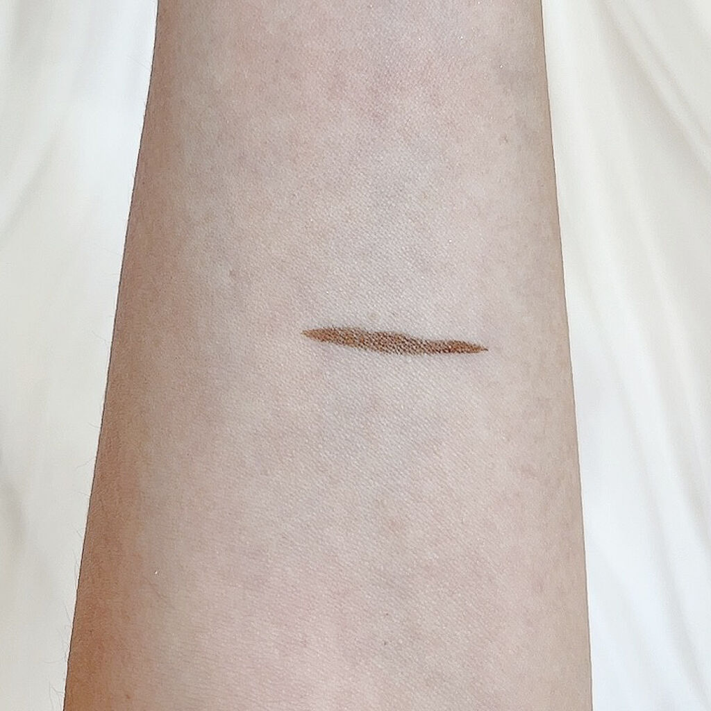 UR GLAM　LIQUID EYELINER チャコールブラウン/U R GLAM/リキッドアイライナーを使ったクチコミ（2枚目）