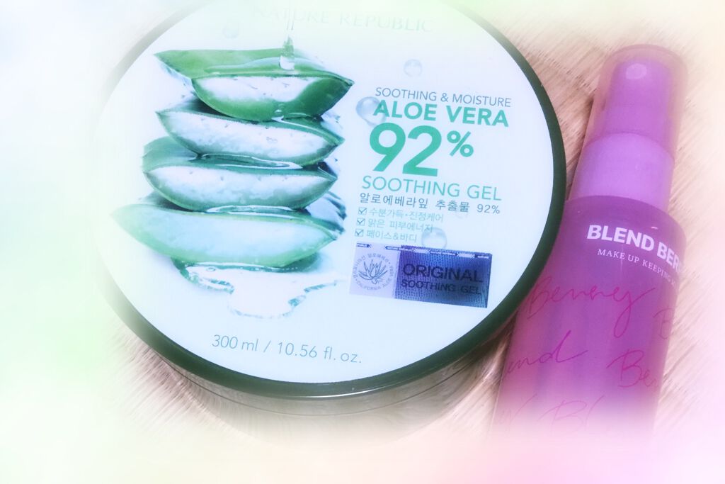 メイクアップ キーピング ミスト/BLEND BERRY/フィックスミストを使ったクチコミ（1枚目）