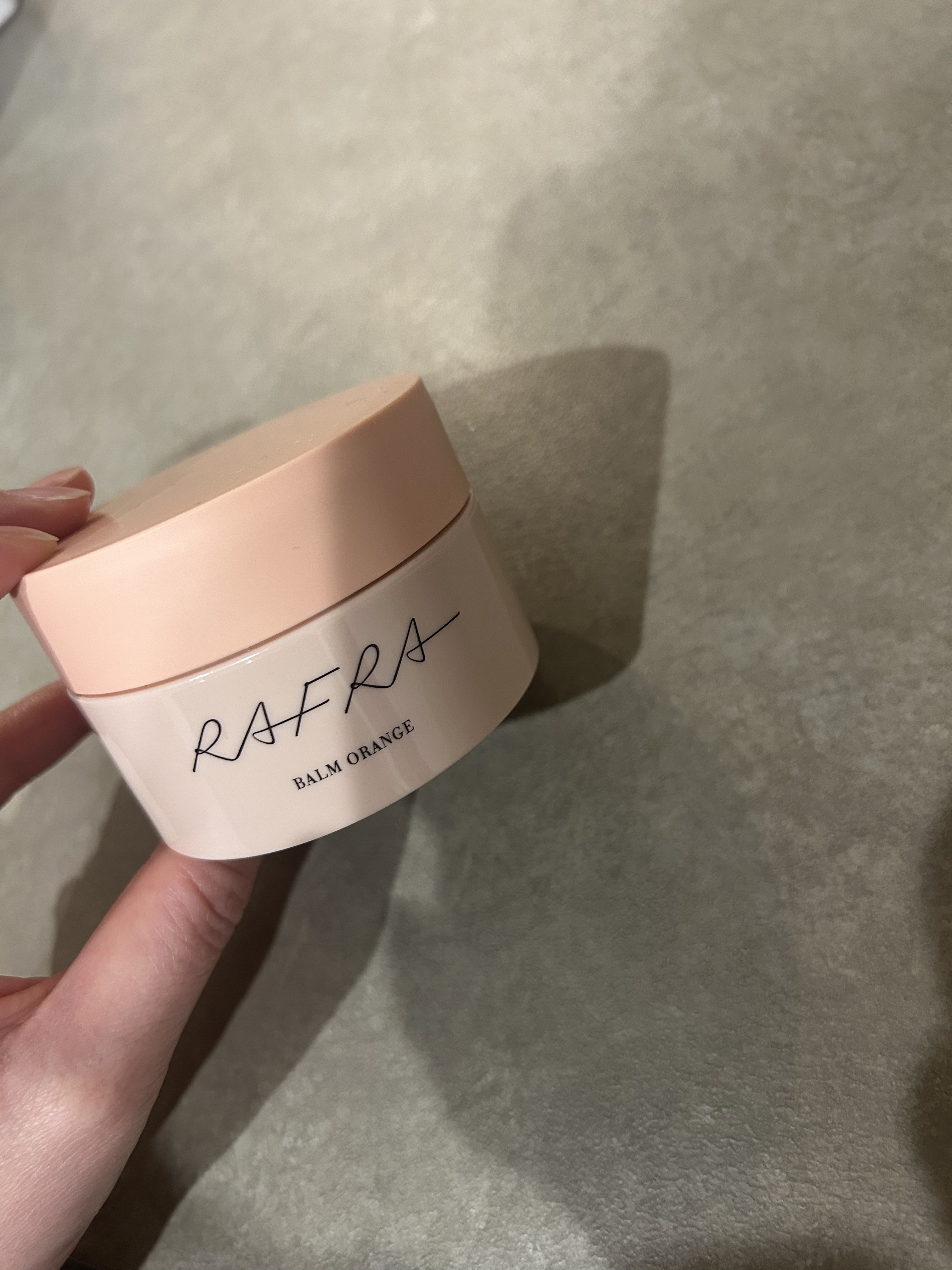 バームオレンジ/RAFRA/クレンジングバームを使ったクチコミ（1枚目）