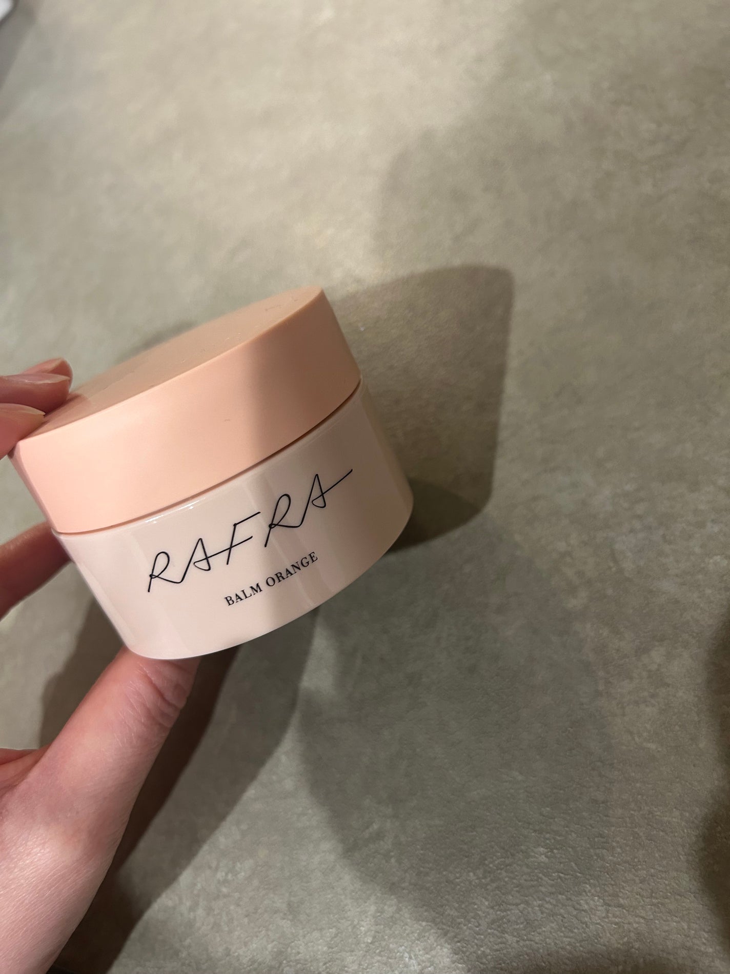 バームオレンジ/RAFRA/クレンジングバームを使ったクチコミ(1枚目)