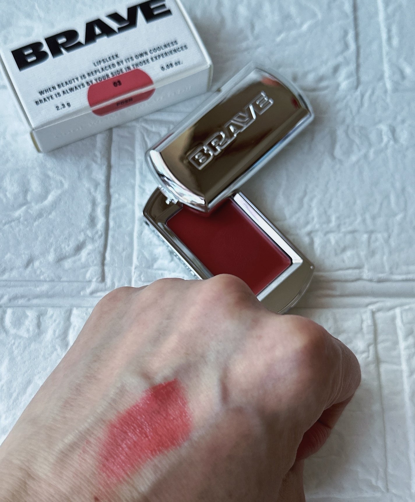 BRAYE LIPSLEEK/BRAYE/口紅を使ったクチコミ(3枚目)