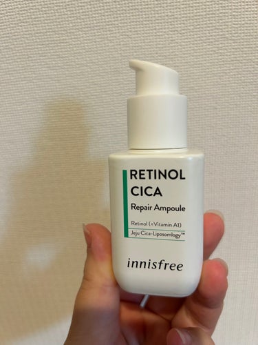 innisfree　レチノール　シカ　リペア　セラム


有名なinnisfreeの美容液です🙆🏻‍♀️✨
そんなに肌トラブルが酷くない時に使ったからかもしれませんが、可もなく不可もなく…🥲

ちょっと