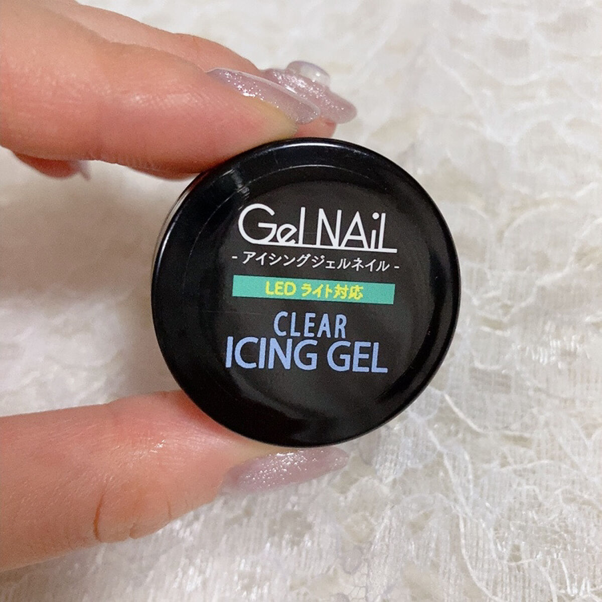 アイシングジェルネイル/セリア/ジェルネイルを使ったクチコミ（3枚目）