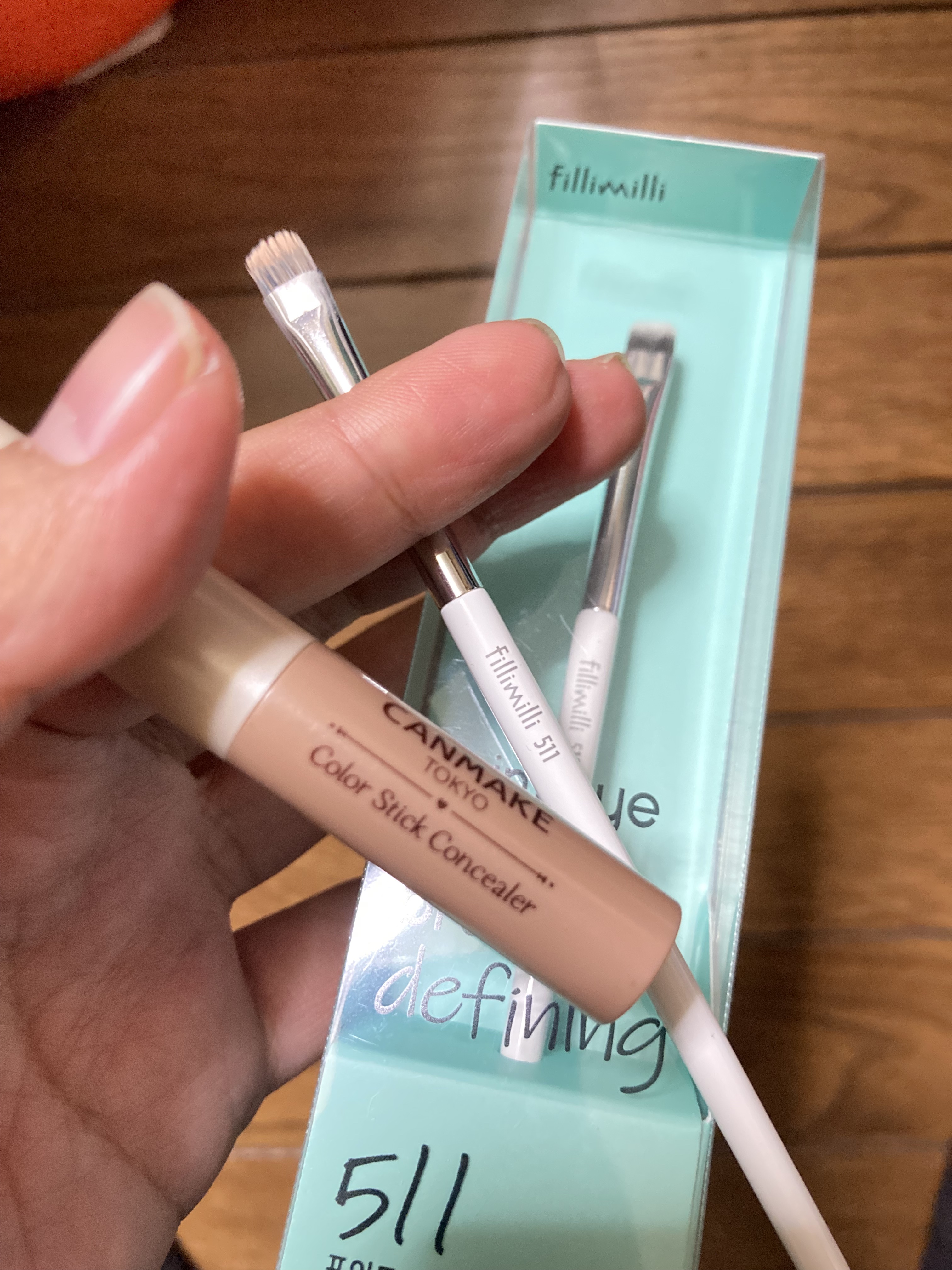 カラースティックコンシーラー 02 ベージュオークル/キャンメイク/スティックコンシーラーを使ったクチコミ（1枚目）