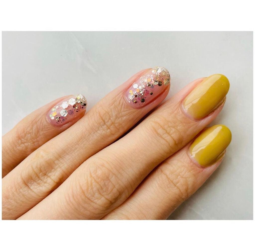 ジェルネイル(ライト対応)/セリア/ジェルネイルを使ったクチコミ(1枚目)