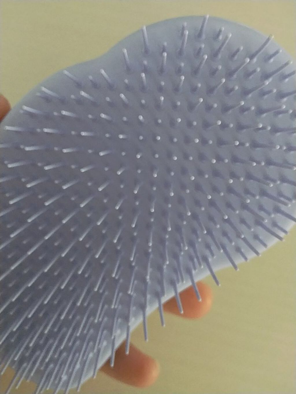 ザ・オリジナル ソフト＆ダメージ ミントシャーベット/TANGLE TEEZER/ヘアブラシを使ったクチコミ（3枚目）