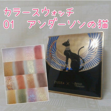 大英博物館 エジプトシリーズ アイシャドウパレット/ZEESEA/アイシャドウパレットを使ったクチコミ(1枚目)