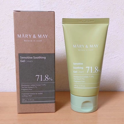 センシティブスージングジェルブレミッシュクリーム/MARY&MAY/フェイスクリームを使ったクチコミ(1枚目)