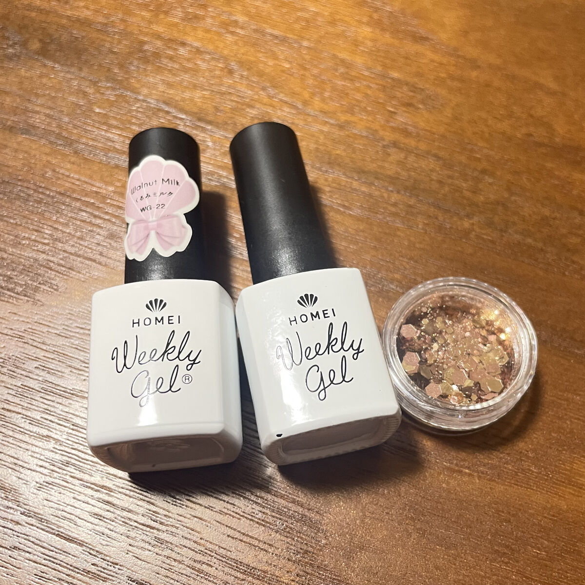 ウィークリージェル WG-22 Walnut Milk/HOMEI/ジェルネイルを使ったクチコミ（2枚目）