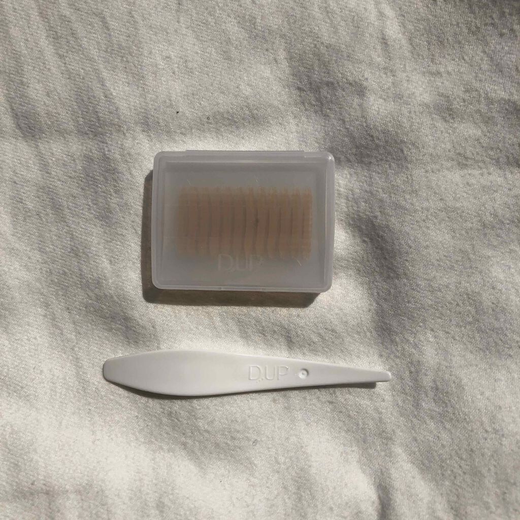 ワンダーアイリッドテープ 片面タイプ/D-UP/二重まぶた用アイテムを使ったクチコミ(1枚目)