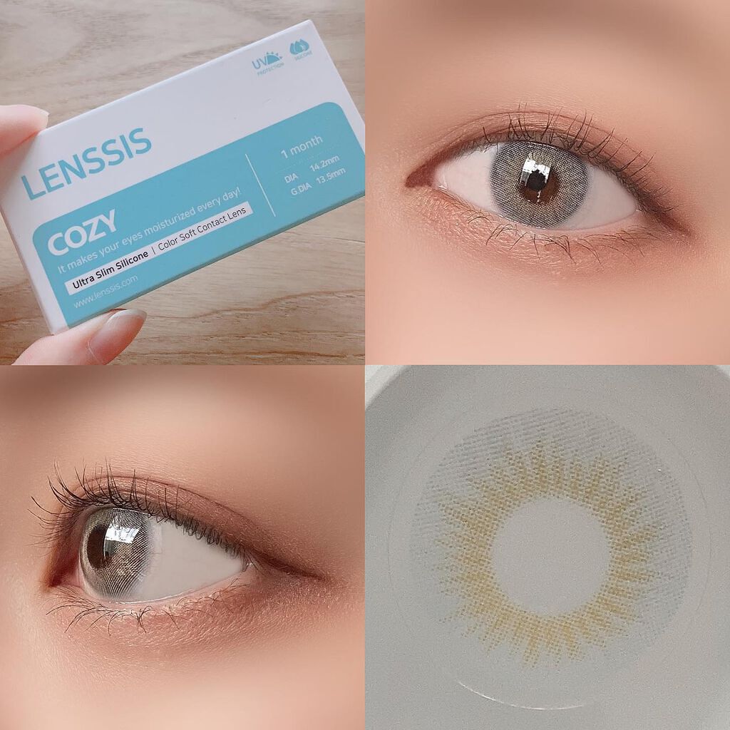 コージーシリーズ/LENSSIS/カラーコンタクトレンズを使ったクチコミ(4枚目)